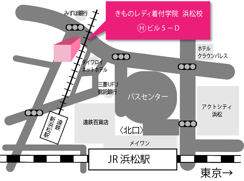 浜松校の地図