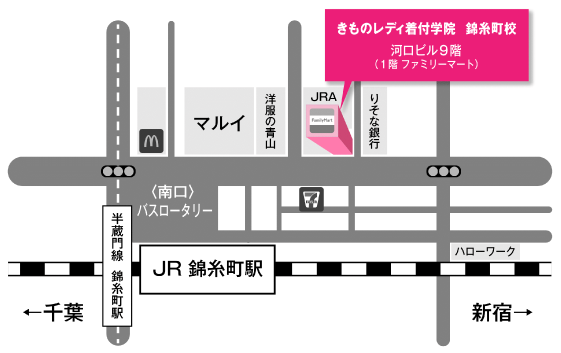 錦糸町校の地図